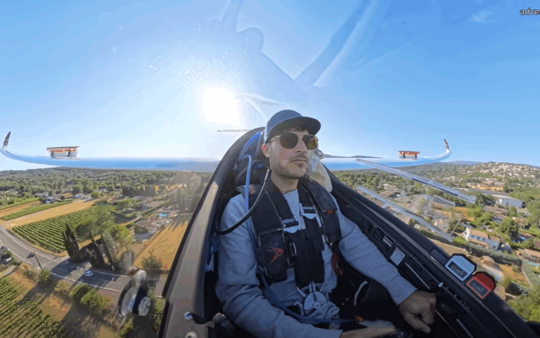 Un champion du monde en visite à Fayence